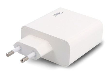 Zasilacz USB A USB C - 5 - 20 V / 1,5 - 3,25 A - biały - Akyga AK-CH-15
