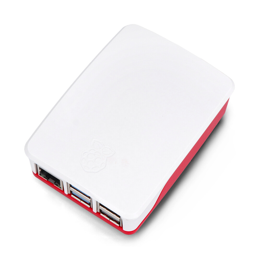 Oficjalna obudowa do Raspberry Pi czerwono-biała