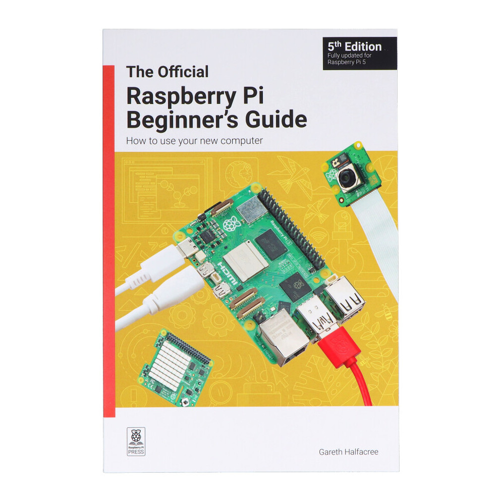 Oficjalny przewodnik dla Raspberry Pi - Official Raspberry Pi Beginner's Guide w języku angielskim