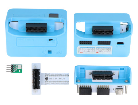 Elementy zestawu deweloperskiego ESP32-S3-BOX-3.