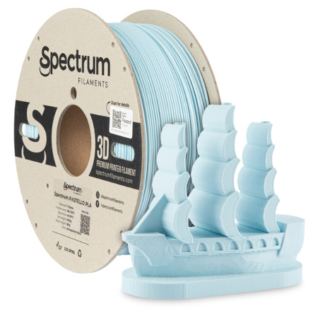 Filament Spectrum Pastello PLA 1,75 mm 1 kg - Atmospheric Blue