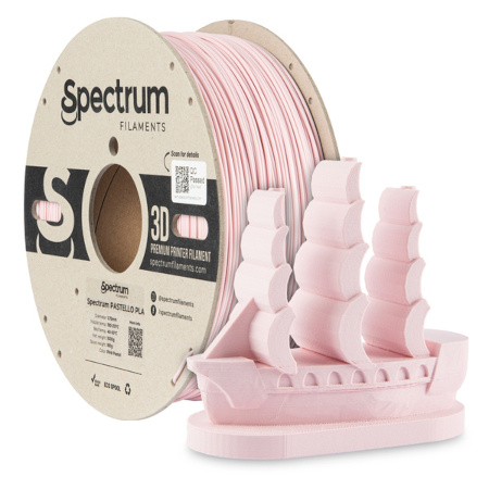 Filament Spectrum Pastello PLA 1,75 mm 1 kg - Pink Pastel