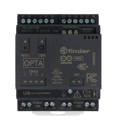 Arduino PLC Starter Kit - oficjalny zestaw startowy ze sterownikiem Arduino Opta WiFi - Arduino AKX00051