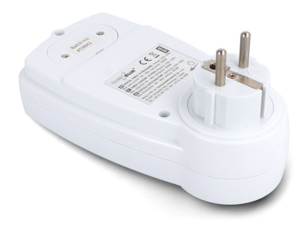 Programator czasowy cyfrowy 220 - 240 V 3600 W - Green Blue GB105 - widok z tyłu