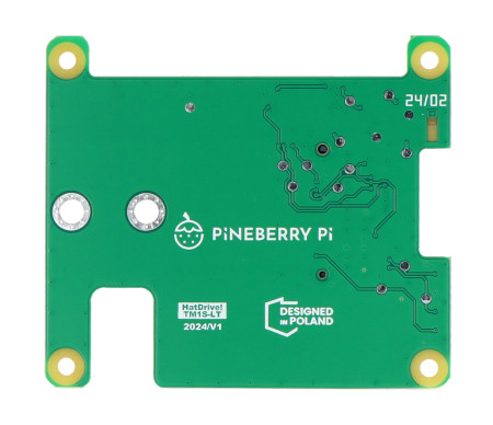 Pineberry Pi HatDrive! Top Lite - adapter NVMe 2230, 2242 do Raspberry Pi 5