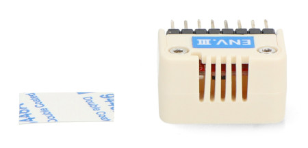 M5StickC ENV III Hat - czujnik temperatury, wilgotności i ciśnienia powietrza - SHT30 i QMP6988 - M5Stack U053-D