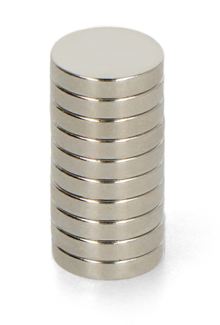 Magnesy neodymowe cechują się dużą siłą przyciągania