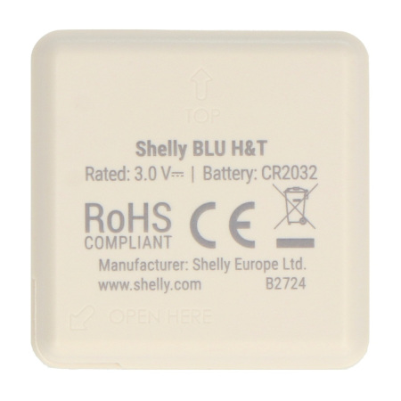 Shelly BLU H&T - czujnik temperatury i wilgotności Bluetooth - beżowy