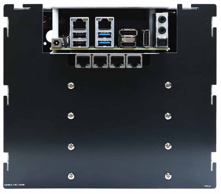 Obudowa do Odroid H4 / H4+ / H4 Ultra - typ 4 - czarna