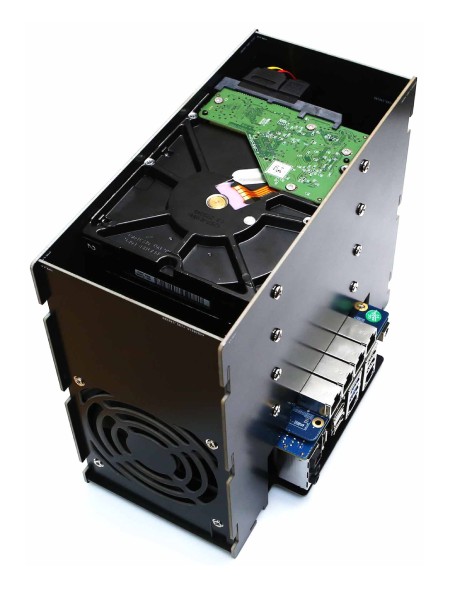 Obudowa do Odroid H4 / H4+ / H4 Ultra - typ 4 - czarna
