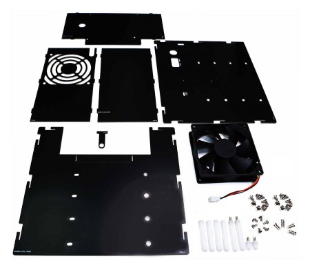 Obudowa do Odroid H4 / H4+ / H4 Ultra - typ 4 - czarna