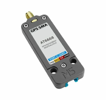 GPS / BDS Unit z anteną SMA - AT6668 - moduł rozszerzeń Unit - M5Stack U190