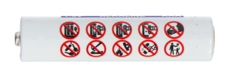Bateria AAA (LR03) alkaliczna Zn-MnO2 - 1,5 V / 1300 mAh - Akyga AKY1970 - kartonik - 10 szt.