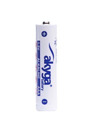 Bateria AAA (LR03) alkaliczna Zn-MnO2 - 1,5 V / 1300 mAh - Akyga AKY1970 - kartonik - 10 szt.