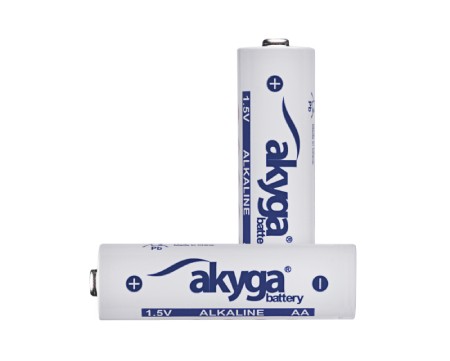 Bateria AA (LR6) alkaliczna Zn-MnO2 - 1,5 V / 3050 mAh - Akyga AKY2067 - kartonik - 10 szt.