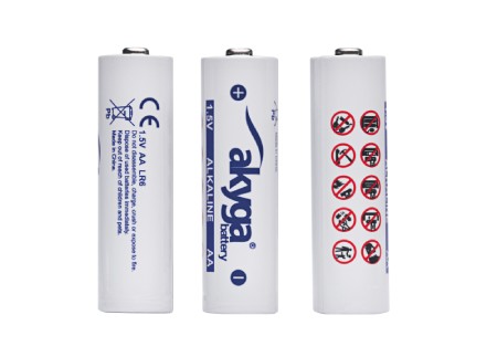 Bateria AA (LR6) alkaliczna Zn-MnO2 - 1,5 V / 3050 mAh - Akyga AKY2067 - kartonik - 10 szt.