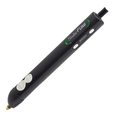 Długopis do druku 3D 3Doodler Flow Essentials - zestaw 8 filamentów + akcesoria