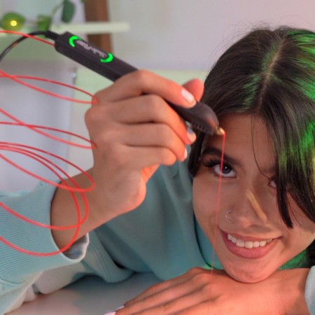 Długopis do druku 3D 3Doodler Flow Essentials - zestaw 8 filamentów + akcesoria