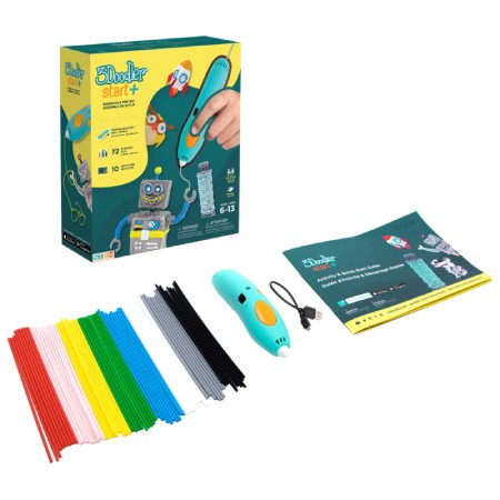 Długopis 3D dla dzieci 3Doodler Start Plus - zestaw podstawowy