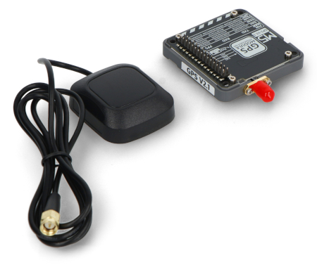 Moduł GPS v2.1 z anteną SMA - AT6668 - do modułów deweloperskich M5Core - M5Stack M003-V2.1