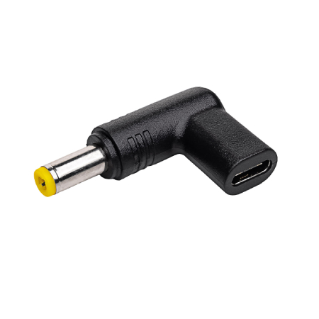 Adapter USB typu C na DC 5,5 / 2,5 mm - wtyczka do zasilacza uniwersalnego - Akyga AK-ND-C01