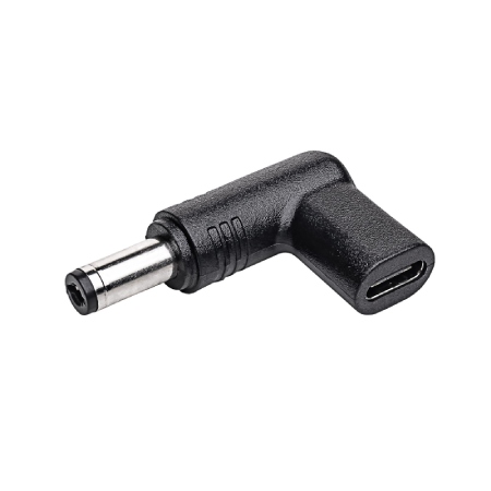 Adapter USB typu C na DC 5,5 / 2,1 mm - wtyczka do zasilacza uniwersalnego - Akyga AK-ND-C02