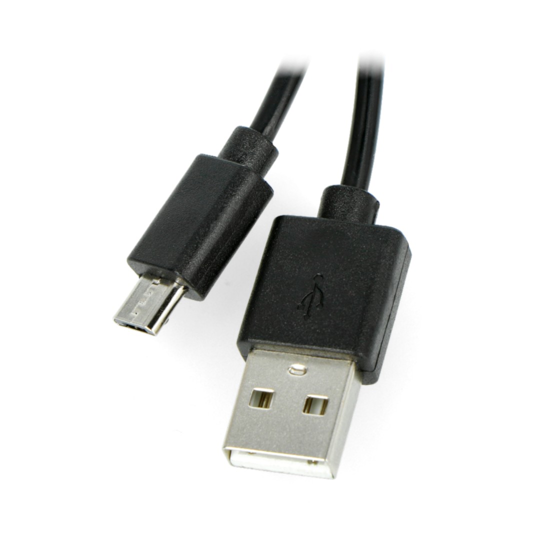 Przewód microUSB A-B o długości 1 m