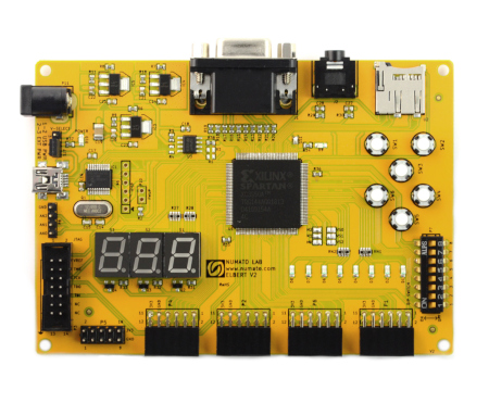 Elbert v2 - Spartan 3A - płytka rozwojowa FPGA do kursu FORBOT