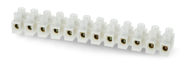 Kostka elektryczna 12pin 8mm 10A/250V