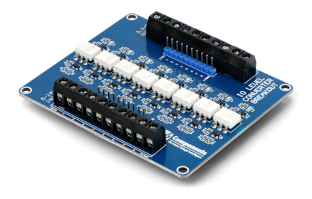 Jednokierunkowy konwerter poziomów logicznych - 8-kanałowy z izolacją - SB Components SKU24094