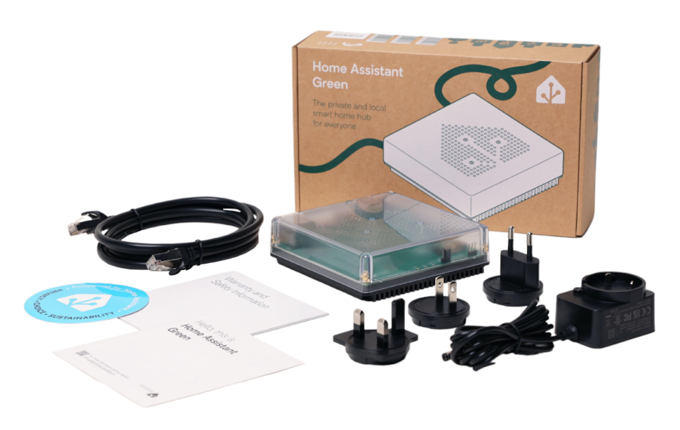 Home Assistant Green - smart gateway - Nabu Casa NC-GREEN-1175 Botland -  Robotic Shop