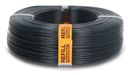 Filament Prusa Refill PETG 1,75 mm 0,9 kg - Anthracite Grey NFC