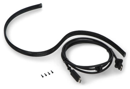 Przewód USB typu C do drukarek Bambu Lab z serii A1 - czarny