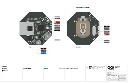 Arduino Stella - moduł UWB Truesense DCU040 - nRF52840 - do śledzenia lokalizacji i IoT - ABX00131