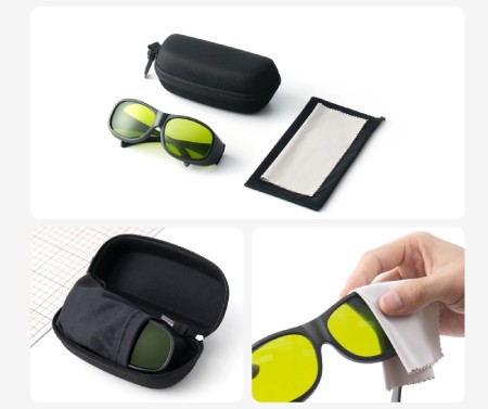 Okulary ochronne do pracy z laserem 316 nm - 450 nm i 900 nm - 1080 nm - xTool