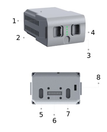 Akumulator do robotów Unitree Go2 - 8000 mAh - Standard - BT2-05