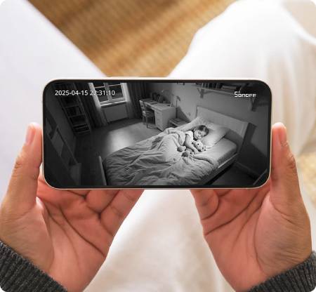 Sonoff CAM Pan-Tilt 2 - inteligentna kamera 360° WiFi - aplikacja Android / iOS