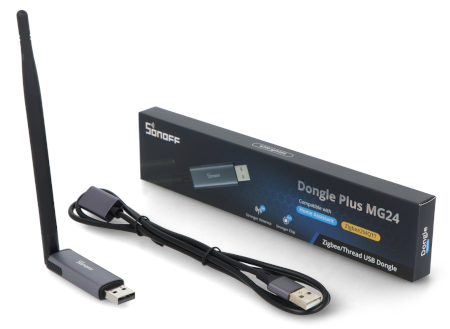 Sonoff Dongle Plus MG24 - bramka ZigBee / Thread - Home Assistant, openHAB, Zigbee2MQTT - interfejs USB