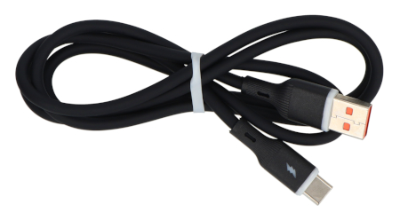 Akyga AK-USB-62 to silikonowy przewód USB typu A do USB typu C o długości 1 metra