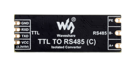 Konwerter TTL do RS485 (C) to kompaktowy, profesjonalny moduł przeznaczony do konwersji sygnałów TTL (3,3 V / 5 V) na