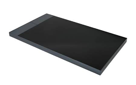 Shelly Wall Display XL - inteligentny panel sterowania z przekaźnikiem 5 A WiFi / Bluetooth - szary