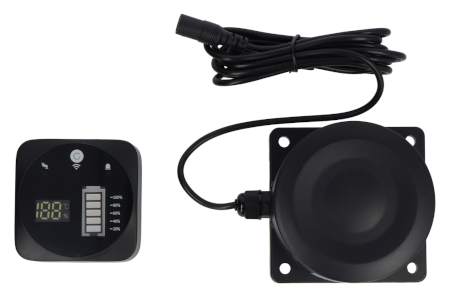 Tuya - czujnik poziomu cieczy ultrasoniczny z wyświetlaczem LED - WiFi - RTX WLD