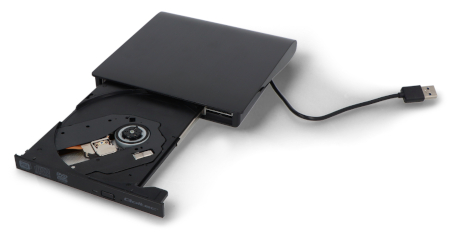 Zewnętrzny napęd - nagrywarka DVD-RW USB 3.0 do odczytu i zapisu CD / DVD - Qoltec 51857