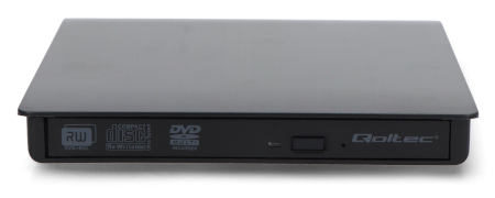 Zewnętrzny napęd - nagrywarka DVD-RW USB 3.0 do odczytu i zapisu CD / DVD - Qoltec 51857