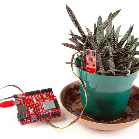 Czujnik wilgotności gleby pojemnościowy - I2C Qwiic - SparkFun SEN-30480