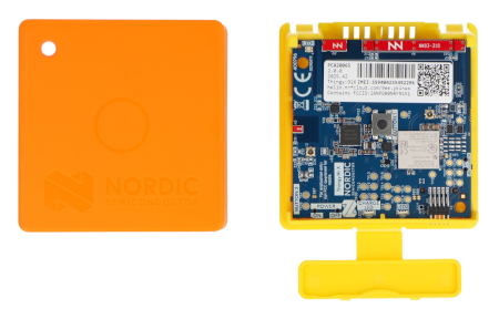 Urządzenie zostało oparte na układzie nRF9151 SiP, który obsługuje LTE-M, NB-IoT oraz GNSS, co pozwala na globalne